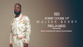 Amsterdam Melkweg Maleek Berry 14102024 [upl. by Mit]