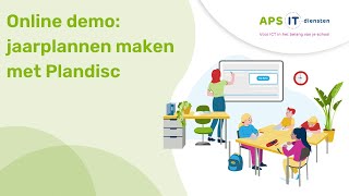 Online demo jaarplannen maken met Plandisc [upl. by Aenil807]