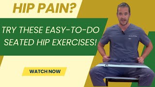 Effective Chair Exercises for Hip Strength and Pain Relief [upl. by Mastic]