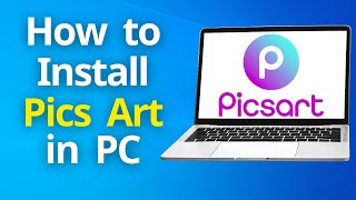 How to Download Picsart in pcLaptop 2024 [upl. by Asuncion]