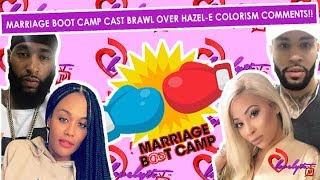 Marriage Boot Camp Production Shuts Down After Cast Members Brawl Over HazelE Colorism Comments [upl. by Xed]