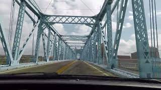 John A Roebling suspension Bridge Southbound [upl. by Memberg]