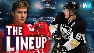 Top 10 Greatest NHL Playmakers of All Time  The Lineup Ep 5 [upl. by Aneerhs]