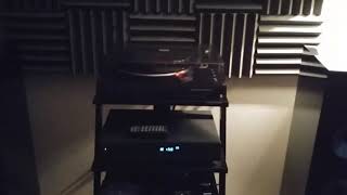 Listening to some Vinyl on my Marantz Turntable Bryston 4B Amplifier [upl. by Sumahs725]