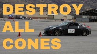 A Day In a 350Z  CONE GENOCIDE [upl. by Engeddi]