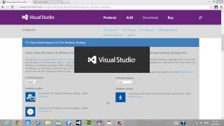 Visual Basic 2012 Tutorial 1  Install and download Visual Basic VBNet [upl. by Ynnattirb80]