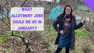 Allotment Jobs For January  Allotment Gardening For Beginners UK [upl. by Yaj595]