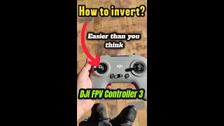 How to invert DJI FPV Controller 3 sticks [upl. by Cristi458]