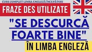 🇬🇧 quotSE DESCURCĂ FOARTE BINEquot ÎN LIMBA ENGLEZĂPRONUNȚIE FRAZE DES UTILIZATE engleza invataengleza [upl. by Emoraj426]