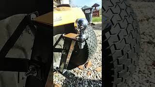 Adding trailer hitch to the mower [upl. by Scoter]