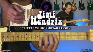 Jimi Hendrix  Little Wing Guitar Lesson [upl. by Eenobe]