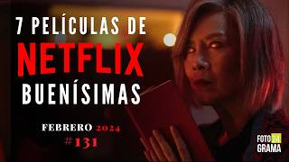 ¿No sabes qué ver 7 Buenas Películas Atrapantes en NETFLIX  Fotograma 24 con David Arce [upl. by Georas]