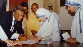 Prof Dr Sisir K Dutta with Mother Teresa [upl. by Nov604]