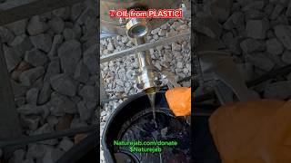 First Oils from the Reactor naturejab science education pyrolysis fyp viral gas foryoupage [upl. by Darcia]