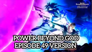 SDBH Generational Kamehameha OST Power Beyond God  Episode 49 Version [upl. by Adalard]