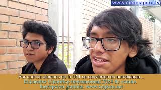 Alumnos de la UNI evalúan su semestre luego de exámenes finales [upl. by Alisander]