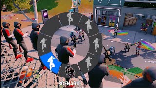 Scenario Emote Perfect Timing 7 ikonik Party Royale [upl. by Akimihs]