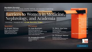 Barriers to Women in Medicine Nephrology and Academia [upl. by Becka]