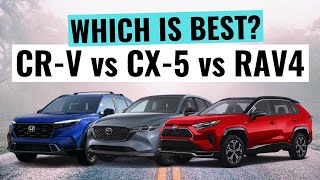 2024 Toyota RAV4 VS Honda CRV VS Mazda CX5 Comparison Review  Which Is Best [upl. by Ah97]