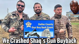 We Get Kicked Out of Shaq’s Gun Buyback [upl. by Starlin]