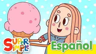 La Canción Del Helado  Canciones Infantiles  Super Simple Español [upl. by Airla]