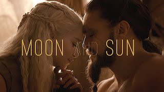 Khal Drogo amp Khaleesi ｜Khaleesi Status Video｜ Moon and Sun GoT  Game of Thrones Khaleesi  GoT [upl. by Bollinger]