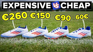 CHEAP vs EXPENSIVE versions of adidas F50 explained [upl. by Ahsennek871]