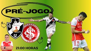 PRÉJOGO VASCO X INTER  BRASILEIRÃO 2024  COLORADO COM MUDANÇAS [upl. by Annahsohs]