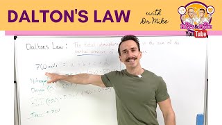 Daltons Law  Partial Pressures [upl. by Nudd619]