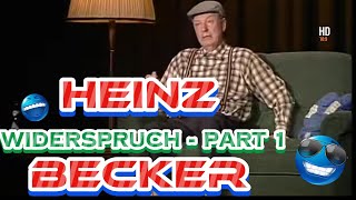 😂 Heinz Becker  quotWiderspruchquot 🤣 youtubevideo satire kabarett [upl. by Alanna]