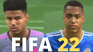 FIFA 22 Leicester City Faces amp Ratings  Next Gen Faces [upl. by Matty855]