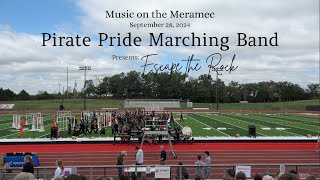 20240928 •Pirate Pride Marching Band •Music on the Meramec at Fox High School [upl. by Saimerej]