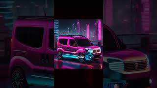 Fiat Doblo cyperpunk teması ile nasıl gözükürdü [upl. by Norford]