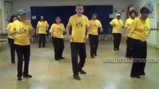 70Year Old Man Shocks Everyone with his 2 Stepping [upl. by Rehpotisrhc]