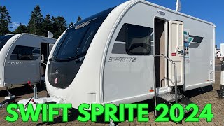 NEW Swift Sprite Caravan Range 2024 Entry Level Caravanning [upl. by Abert370]