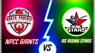 AZ Rising Stars vs NPCC Giants Oct 5th 2024 [upl. by Aniehs]