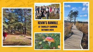 Kevins Rambles at Thursley Common in Surrey ramble countryside [upl. by Warren]