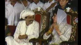 Benazir Bhutto and Asif Zardari Wedding Highlights [upl. by Liatrice508]