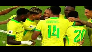 Today Brazil vs Venezuela 11 Live Football Match Highlights [upl. by Aelat]