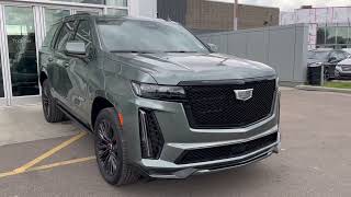 2024 Cadillac Escalade VSeries Review  Wolfe Cadillac Edmonton [upl. by Lebaron]