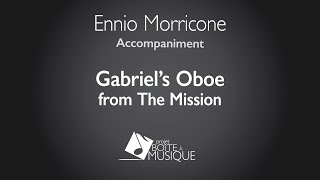 E Morricone  Gabriels Oboe from quotThe Missionquot piano accompaniment [upl. by Rosette488]