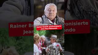 Rainer Brand  Synchronsprecher von JeanPaul Belmondo  ein irrer Typ [upl. by Il557]