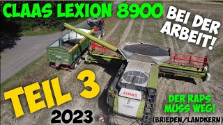 Claas Lexion 8900 Teil 3 [upl. by Sadick]