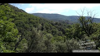 Randonnée autour de Thines Ardèche 4K [upl. by Annawt545]