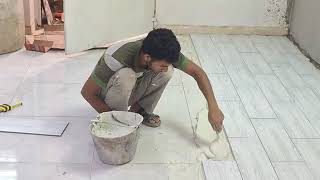 tile floor insulation for home 🏡 [upl. by Kalmick]