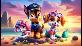 Paw Patrol Ultimate Rescue  CHASE Loves SKYES SISTER More Than HER Very Funny Story  Rainbow 3 [upl. by Kcirredal]