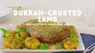 DukkahCrusted Lamb Perfect staple for your holiday feast [upl. by Barth644]