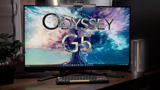 Samsung Odyssey G5 32quot 1440p Gaming Monitor Review Amazing Display With A Dirty Catch [upl. by Welcy733]