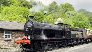 J27 2392 on 6 coach diner and disposal time at Grosmont MPD on North Yorkshire Moors Railway [upl. by Malcolm]