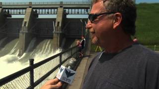 Gavins Point Dam like a Tsunami June 2011 [upl. by Walrath]